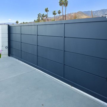 Palm Springs Wide Sliding Driveway Gate