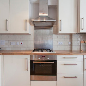 Open-plan kitchen