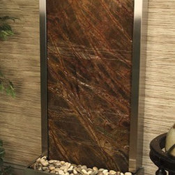Harmony River Floor Fountain - Rear Mounted - Indoor Fountains