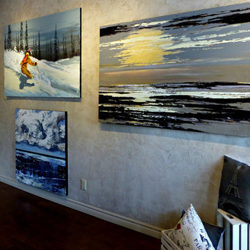 Styling the Grant Gallery, Lucan ON with Steve Tracy Artworks