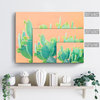 Ready2HangArt 'Cacti Dream' Wrapped Canvas Succulent Wall Art, 30"x40"
