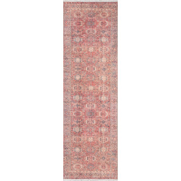 Momeni Helena Polyester and Cotton Multi Area Rug 2'6"x10' Runner