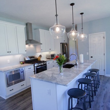 Super White kitchen
