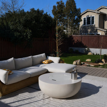 Modern Asian Inspired Backyard in Palo Alto