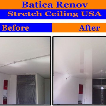 Before After Stretch Ceiling Miami - Batica Renov