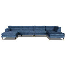 Midcentury Sectional Sofas by Jennifer Taylor Home