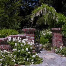brick fence