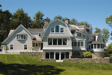 Traditional exterior home idea in Boston