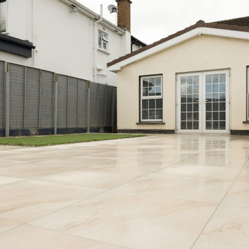 Outdoor Porcelain Garden Patio - City Wide Paving