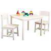 Kidkraft Kids Room Decorative Aspen Table And Chair Furniture Set White
