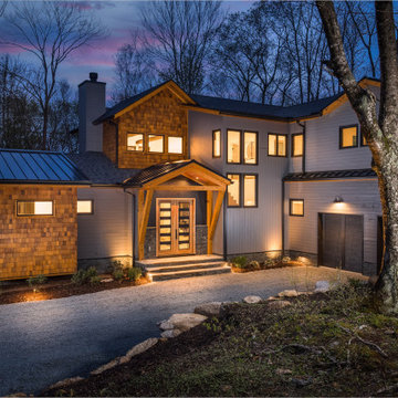 Modern Oak Lodge