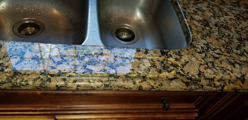 Is This Granite Countertop Fixable
