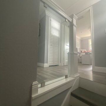 Residential Glass Stair Case