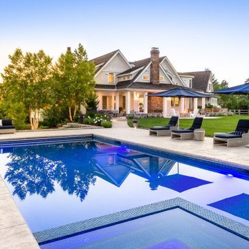 A sublime pool and spa set the scene for the ultimate resort atmosphere