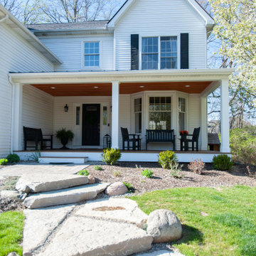 Classic Ipe Porch with Douglas Fir Ceiling