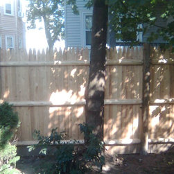 Cedar Stockade fence - Products