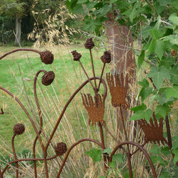 Sculpture by Anne Roberts of Fenton Roberts Garden Design - Garden Statues, Sculptures & Art