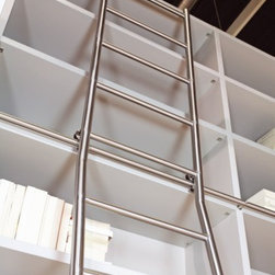 Modern Stainless Ladders Tangens SL.6040 sliding ladder - Home Decor