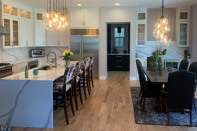 Home design - transitional home design idea in Denver
