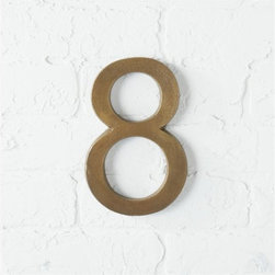 bronze house number 8 | CB2 - Kids Playsets And Swing Sets