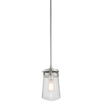 Kichler Lighting - Kichler Lighting 49447BA Lyndon - 11.75" One Light Outdoor Pendant - Lyndon 1 Light Outdoor Pendant combines a simple streamlined design with an emphasis on traditional details. To complete this design our Pendant has a Brushed Aluminum finish.Canopy Included: TRUE Shade Included: TRUE Canopy Diameter: 5.00* Number of Bulbs: 1*Wattage: 100W* BulbType: A19* Bulb Included: No