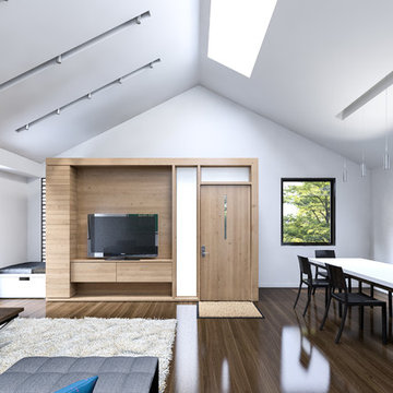 Skylight House - Living Room