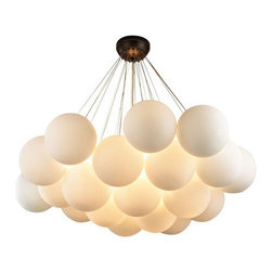Sterling Industries Cielo 6 Light Chandelier In Oil Rubbed Bronze - SKU: 1140-01 - Chandeliers