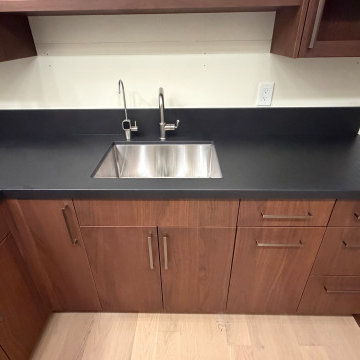 Dekton Sirius Kitchen Countertops & Mitered Island | Kirkland, WA