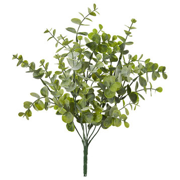 13" Eucalyptus Pick Artificial Plant, Set of 24
