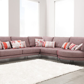 Opera Modern Sectional Sofa by Famaliving California