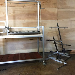 Freestanding Argentine Barbecue Grills - Outdoor Grills