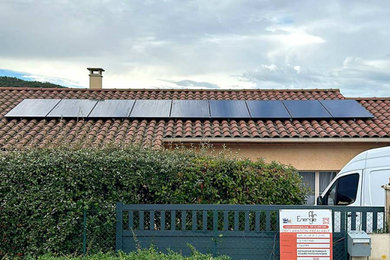 Installation photovoltaïque 6 kWc en maison individuelle, région de Mâcon (71)