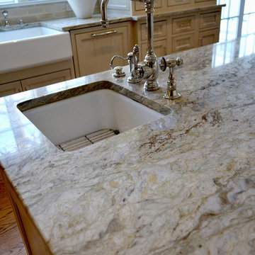 Champagne Quartzite Kitchen