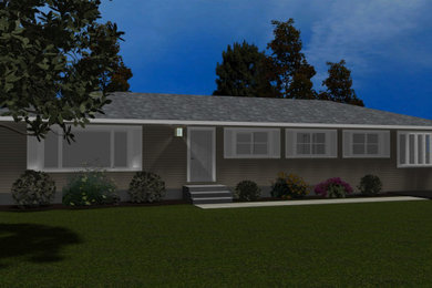 Home design - craftsman home design idea in New York