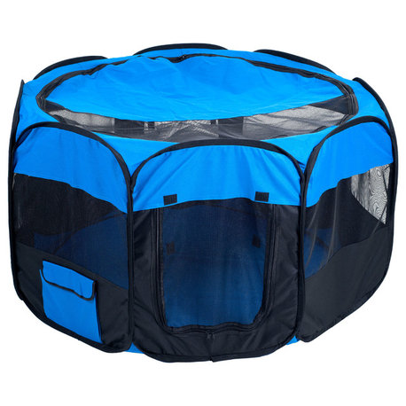 Pop-Up Deluxe Pet Playpen with Canvas Carrying Bag