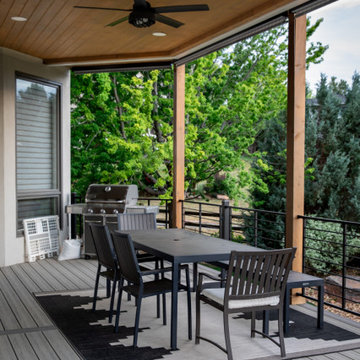 Elegant Multi-Level Patio Deck and Patio Cover in Niwot