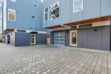 Example of an exterior home design in Seattle