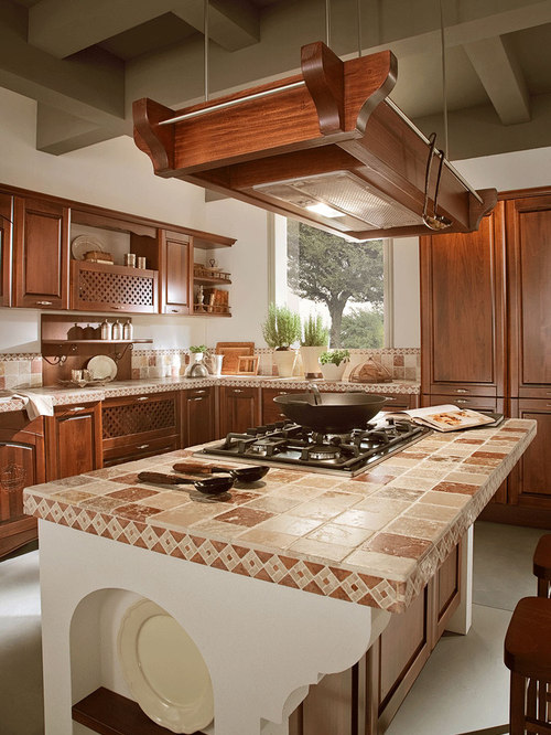Tile Countertop Edge Houzz