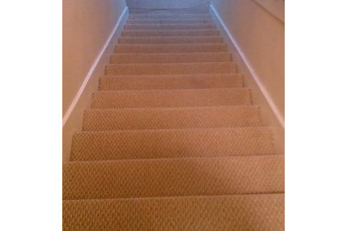 Staircase Carpets Cleaned in Deer Park, TX