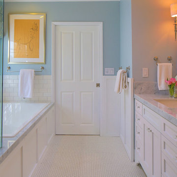 west side master bed and bath