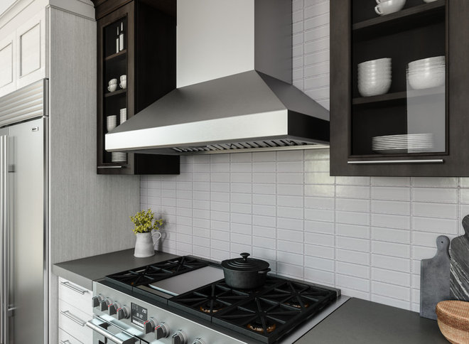 Contemporary Kitchen by Zephyr Ventilation