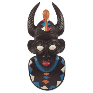 Novica Bozo On the Niger African Wood Mask