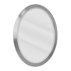 Brushed Nickel Mirror Houzz