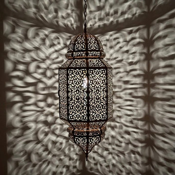 Moroccan Brass Pendant Light