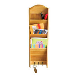 Catie Bamboo Mail Sorter - Storage And Organization