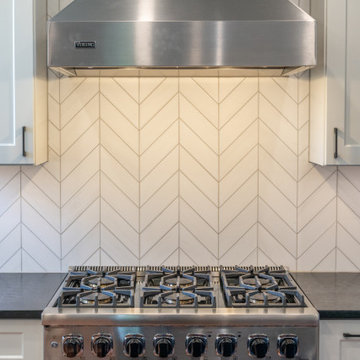 Boulder County Luxury Kitchen Remodel with Quartzite Island & Custom Cabinetry