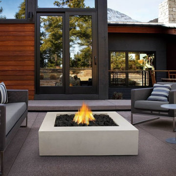 Real Flame Mezzo Square Propane Fire Table