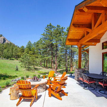 New Build Evergreen Mountain House in Colorado