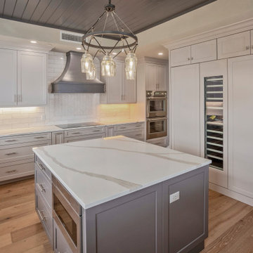 Luxury Gourmet Kitchen with Oversized Island