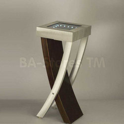 Boar Square Pedestal with Light - Furniture
